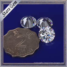 Big Size 10mm Round Cubic Zirconia Stone for Fashion Jewelry